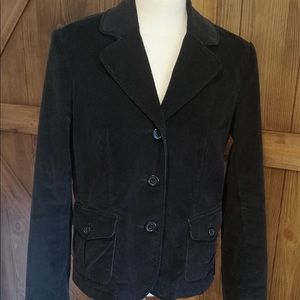 ❤️ 3/$25 Lady Hathaway brown corduroy blazer jacket wardrobe office outfit